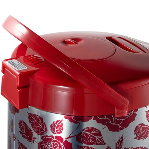 High-Capacity 6.8L Stainless Steel Electric Kettle with Hot Beverage Dispensing, Boil-Dry Protection & LED Indicator β 800W