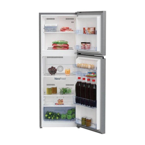 Beko Top Mount Refrigerator – 8.1 CFT / ~230 L Top Freezer Fridge (Silver)