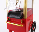 Retro Hot Air Popcorn Maker Machine - 1200W