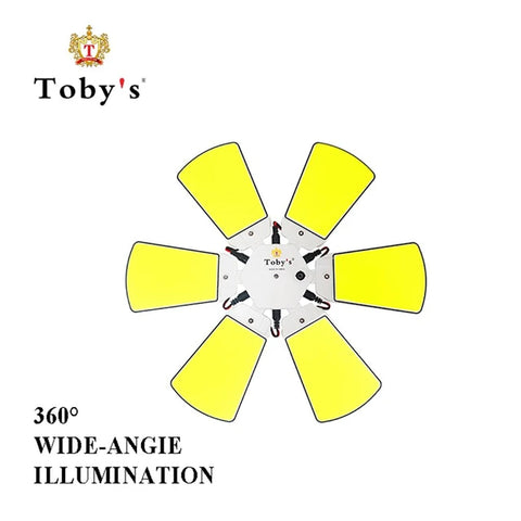 Toby’s Outdoor Multi-Function LED Camping Lantern with Tripod Stand 85W Rechargeable High Brightness Light