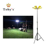 Toby’s Outdoor Multi-Function LED Camping Lantern with Tripod Stand 85W Rechargeable High Brightness Light