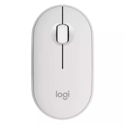 Logitech Pebble 2 M350s Wireless Mouse - Tonal White