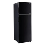 Haier Top Mount Refrigerator – 12.6 CFT / 357 L Top Freezer Fridge (Black)