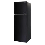 Haier Top Mount Refrigerator – 12.6 CFT / 357 L Top Freezer Fridge (Black)