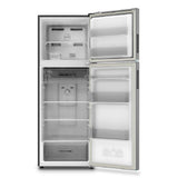 Haier Top Mount Refrigerator – 357 L, (12.6 CFT) No Frost, HRF-468NS (Silver)