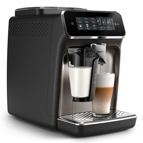 Philips Series 3300 Fully Automatic Espresso Machine EP3347/90 – 1500W, LatteGo, SilentBrew, 6 Drinks