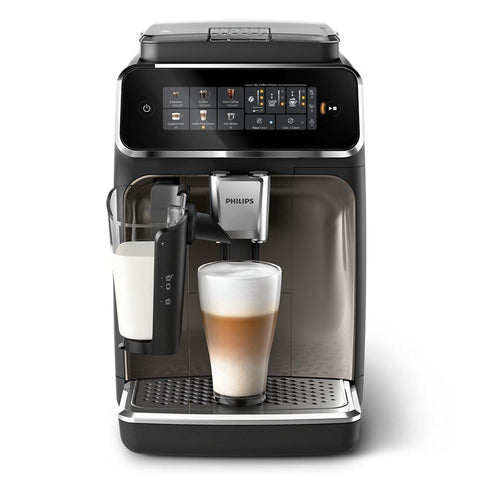 Philips Series 3300 Fully Automatic Espresso Machine EP3347/90 – 1500W, LatteGo, SilentBrew, 6 Drinks