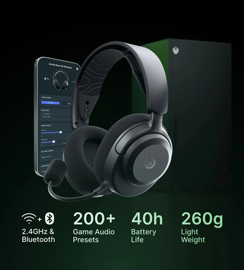 SteelSeries Arctis Nova 3X Wireless Gaming Headset For Xbox And Other Platforms