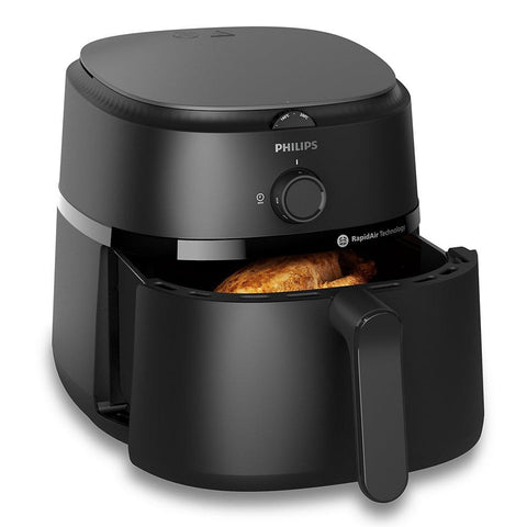 Philips 1000 Series Air Fryer NA130/09 – 6.2L Capacity, 1700W, 12 Cooking Functions, Black