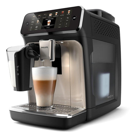 Philips Series 5500 Fully Automatic Espresso Machine EP5547/90 – 1500W, 1.8L, LatteGo, 20 Drinks