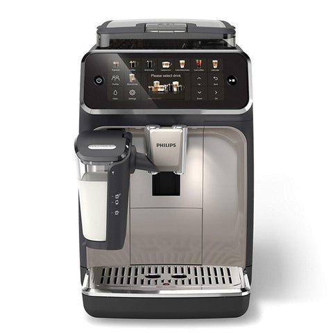 Philips Series 5500 Fully Automatic Espresso Machine EP5547/90 – 1500W, 1.8L, LatteGo, 20 Drinks