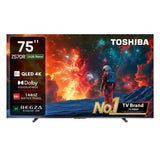 Toshiba Z670, 75-Inch QLED 4K Smart TV 144Hz with Dolby Vision and Dolby Atmos – Black (75Z570RP)