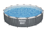 Bestway Frame Pool Set with Filter Pump, Ladder, Cover and Light 4.57 m x 1.07 m