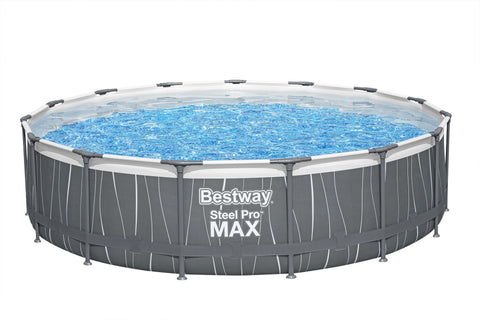 Bestway Frame Pool Set with Filter Pump, Ladder, Cover and Light 4.57 m x 1.07 m