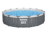 Bestway Frame Pool Set with Filter Pump, Ladder, Cover and Light 4.57 m x 1.07 m