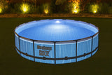 Bestway Frame Pool Set with Filter Pump, Ladder, Cover and Light 4.57 m x 1.07 m