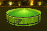 Bestway Frame Pool Set with Filter Pump, Ladder, Cover and Light 4.57 m x 1.07 m