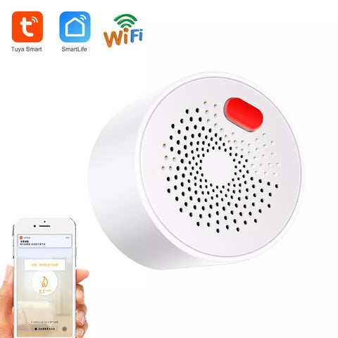 Gopeta, Smart WiFi Gas Leak Sensor – 220V AC Plug-In