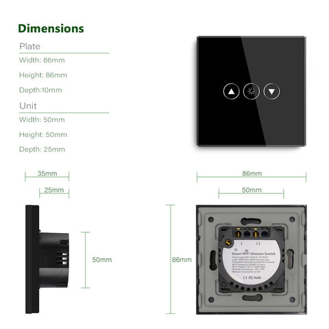 Gopeta Smart WiFi Dimmer Switch