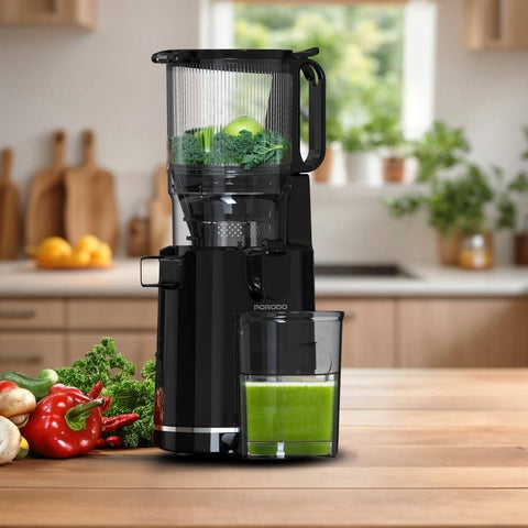 Porodo Lifestyle Cold Press Juicer - Black