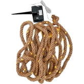 5M Solar LED Rope Decorative Light with 100 LEDs, 8 Lighting Modes, IP67 Waterproof & Auto On/Off Sensor for Outdoor Garden & Balcony Decor