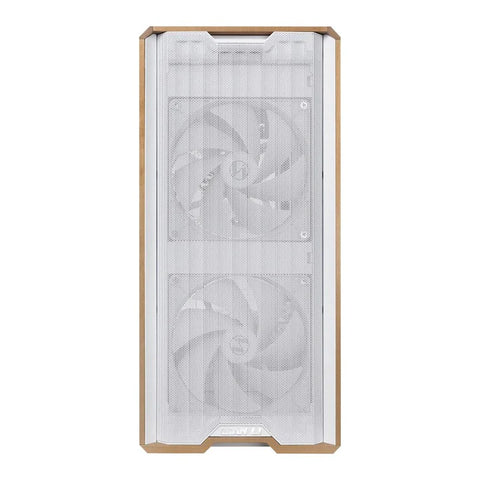 LIAN LI Lancool 217 Mid Tower ATX Gaming Case - White (5 Fans Included)