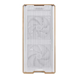 LIAN LI Lancool 217 Mid Tower ATX Gaming Case - White (5 Fans Included)