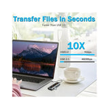 Redragon UCA 4-Port USB-C Hub - Black