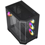 Twisted Minds Vanguard Tempered Glass ATX Mid Tower Gaming Case - Black
