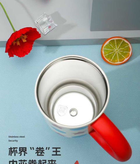 دي.كادي كوب KD7122 سعة 720 مل، ستانلس ستيل 316L - أبيض