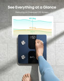 Eufy T9146K15 Smart Scale C1 with Bluetooth, Body Fat Scale, Wireless Digital Bathroom Scale, 15 Measurements