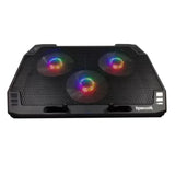 Redragon GCP511, Ingrid RGB Backlighting Laptop Cooler for Up to 17inch Laptops