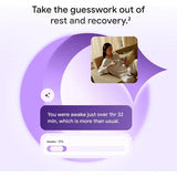 جوجل فيتبيت اير - تتبع الأنشطة بدون شاشة مع تتبع اللياقة البدنية ومعدل ضربات القلب والنوم - تدريب شخصي مدعوم بالذكاء الاصطناعي - عمر بطارية يصل إلى 7 أيام - يعمل مع نظامي التشغيل iOS و Android