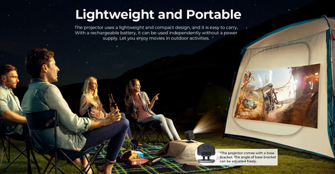 جهاز عرض هافيت PJ218 PRO باللون الأسود