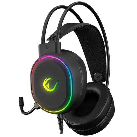 Rampage ROGUE RGB 7.1 USB Gaming Headset for PC, PS4 and PS5 - Black