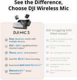DJI Mic 3 (2 TX + 1 RX + Charging Case)