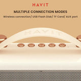 Havit SK823BT, Bluetooth speaker (Beige)