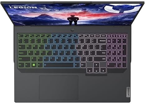 Lenovo LEGION Pro 5 16IRX9 GAMING,Core i9-14900HX,32GB RAM,2*1TB SSD,16" 240Hz,WIN11H WQXGA (2560x1600),NVIDIA RTX 4070 8GB ,Onyx Grey ,RGB Backlit English KB