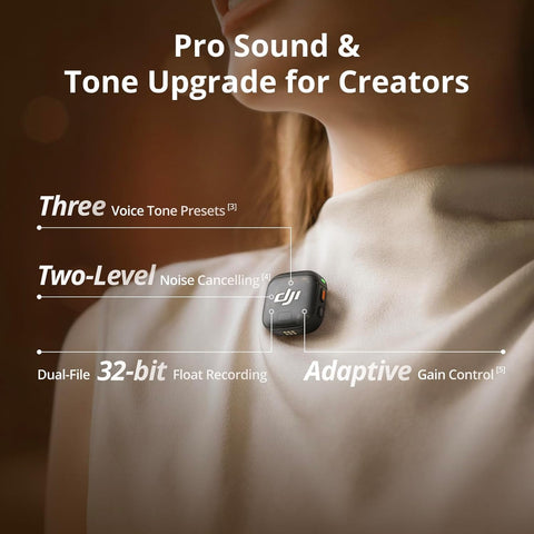 DJI Mic 3 (2 TX + 1 RX + Charging Case)