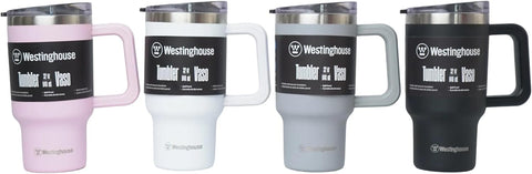 ويستنجهاوس، كوب معزول من الستانلس ستيل مزدوج الجدار، يحافظ على السخونة لمدة 6 ساعات والبرودة لمدة 9 ساعات