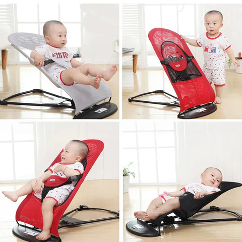 Angel Baby Rocker 12 Months and Up - Red كرسي اطفال هزاز
