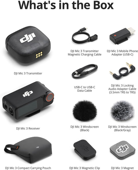 DJI Mic 3 (1 TX + 1 RX)