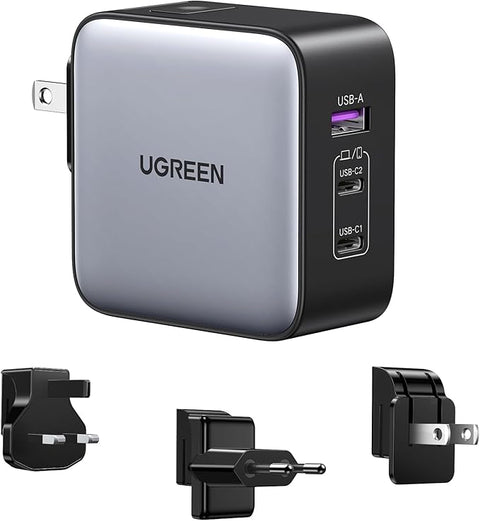 UGREEN GaN 65W Fast Charger (3-Port) CD296
