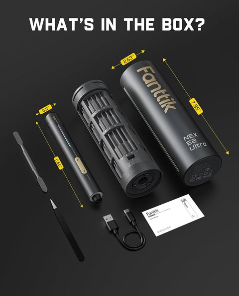 Fanttik NEX E2 Ultra Precision Electric Screwdriver Kit - Gray