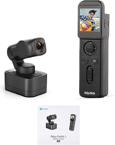 Feiyu Pocket 3 Stabilized Camera Kit - Black
