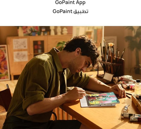 Huawei MatePad Pro 12.2" Tablet PaperMatte Edition Pad 12GB +512GB Tab, HUAWEI Glide Keyboard, 2.8K Tandem OLED FullView Display, 144 Hz Refresh Rate, Super Charge, Painting APP, 3 Years Warranty