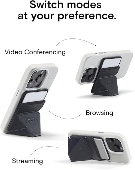 MOFTMS007MP-1-MO-JTBK Snap-On iPhone Stand & Wallet