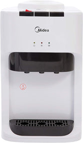 Midea Water Dispenser, Top-Loading, 3 Taps, Hot & Cold, White