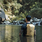 Naturehike TB03-Shimmer-TPU Wet and Dry Separation Waterproof Bag- Khaki (30L) (without shoes)