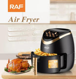 RAF Air Fryer - 5.8 L - 1500 W - Black